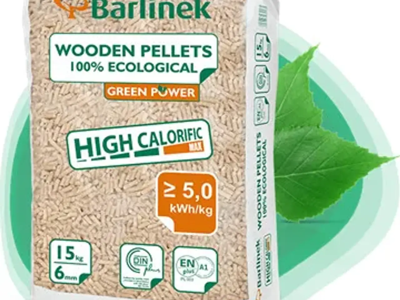 Billede 1 - Barlinek træpiller 6 mm 990 kg.