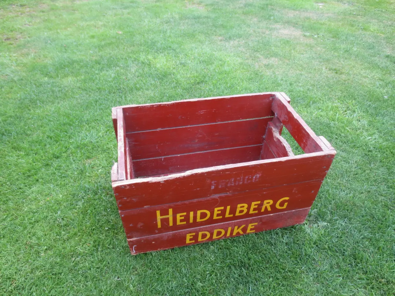 Billede 1 - 1 stk Heidelberg Eddike Trækasse