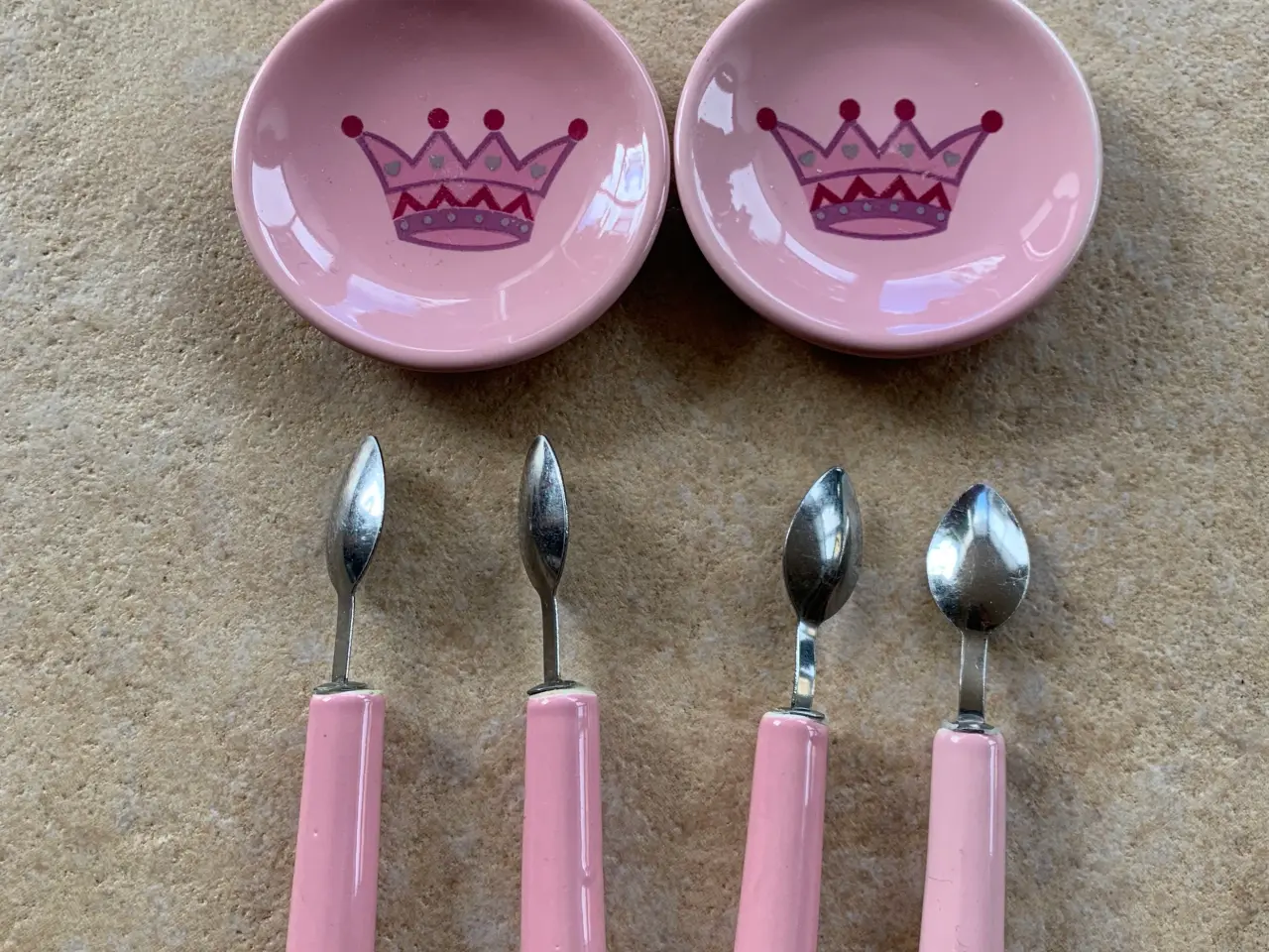 Billede 2 - Prinsesse tallerkener og skeer