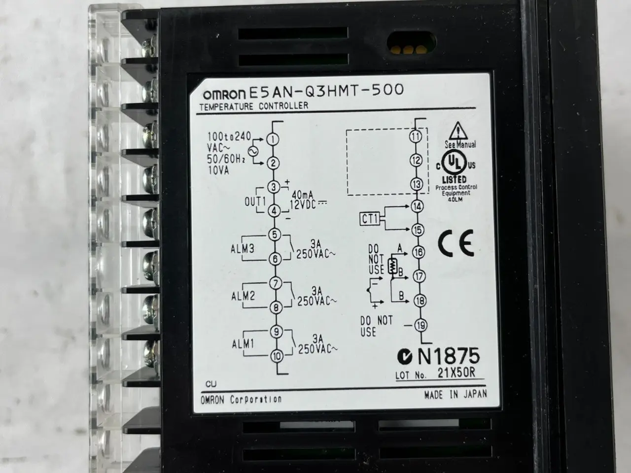 Billede 5 - Omron E5AN-Q3HMT-500 Digital Temperature