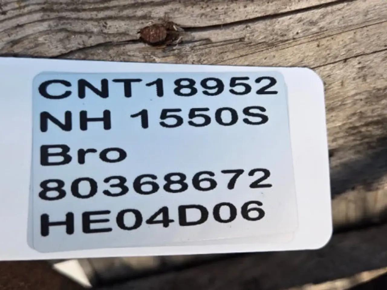 Billede 13 - New Holland 1550S Bro 80368672
