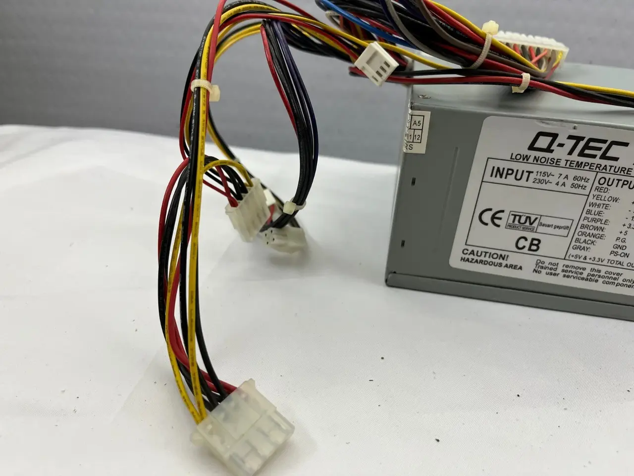 Billede 6 - Q-Tec ADT-350 ATX 350W Low Noise Temperature –