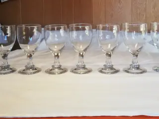 9 Hogla glas fra Holmegaard Glasværk