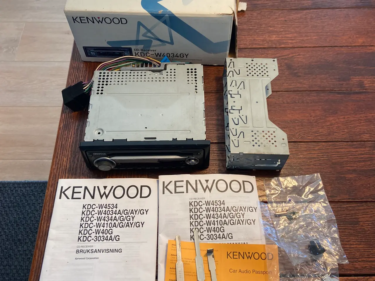 Billede 1 - Kenwood autoradio med CD/MP3