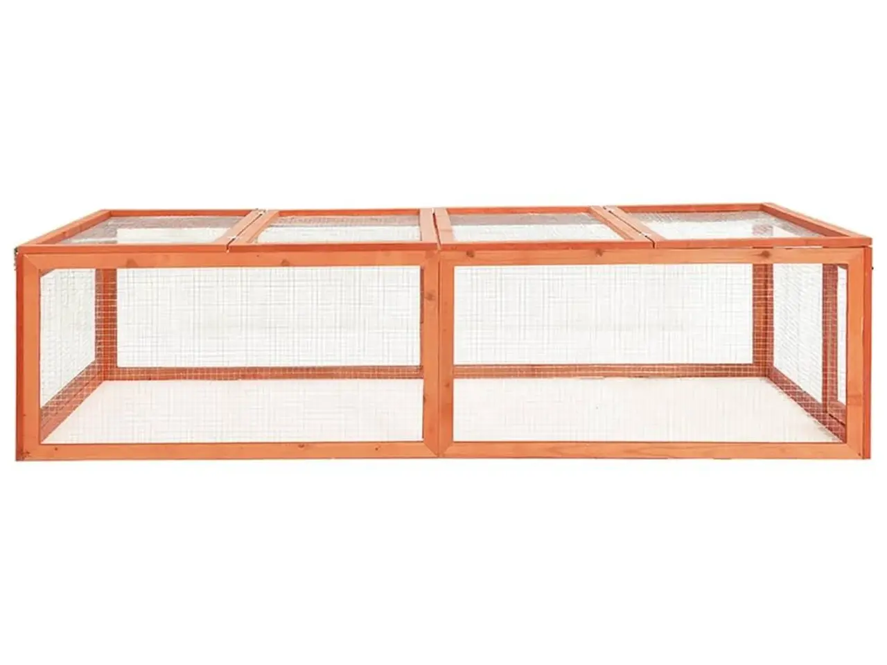 Billede 3 - Kaninbur 183x90x46,5 cm massivt fyrretræ