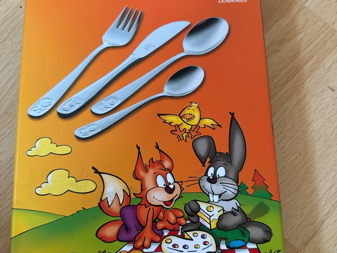 Billede 1 - Børne bestik i rustfri stål