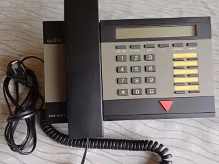 Bordtelefon Kirk Delta i antracit grå/sort