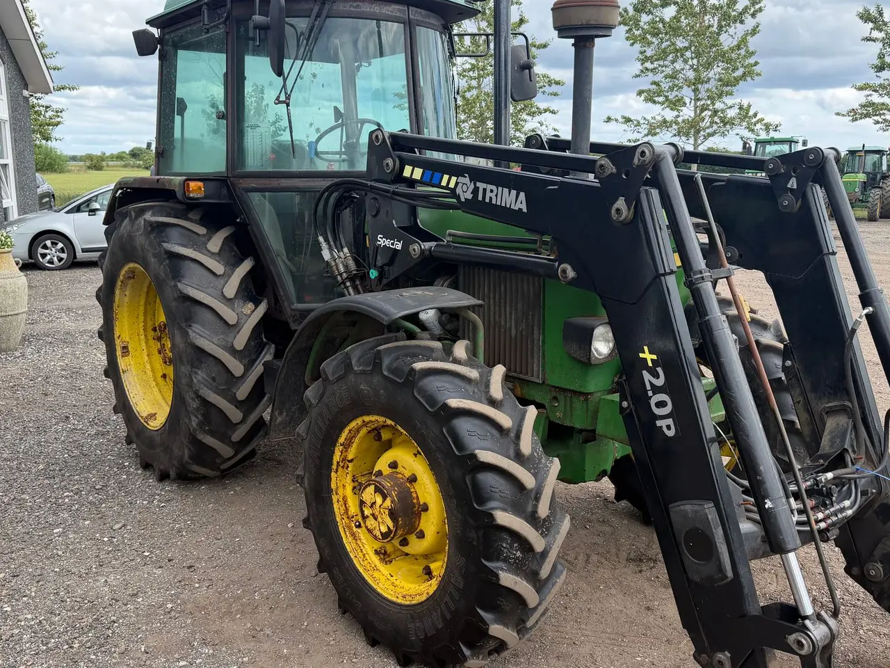 Billede 5 - John Deere 2140 med frontlift Fin stabil traktor