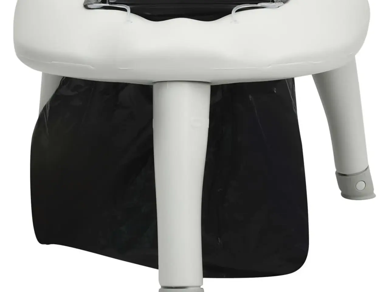 Billede 4 - Campingtoilet med poser - foldbart nødtoilet 200 kg, grå