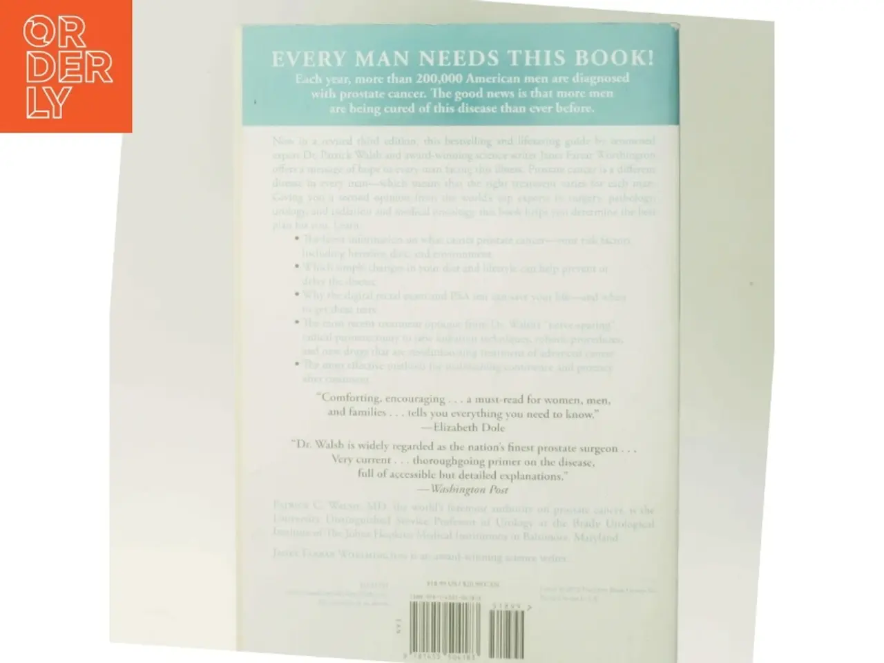 Billede 3 - Dr. Patrick Walsh's Guide to Surviving Prostate Cancer (Bog)