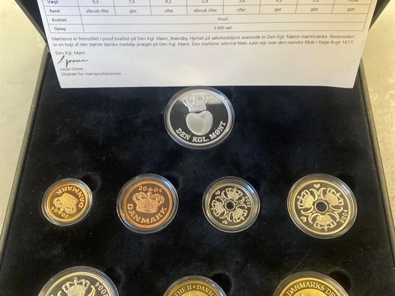Billede 1 - 2004, Kgl. møntsæt, proof