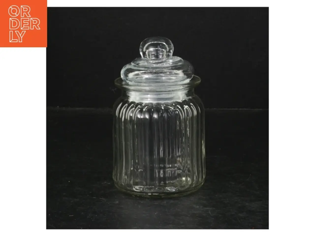Billede 3 - Glas med låg, 2 stk (str. 13 cm. 2 styk)