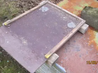 Træbunde+ Metal låg 12 x 10