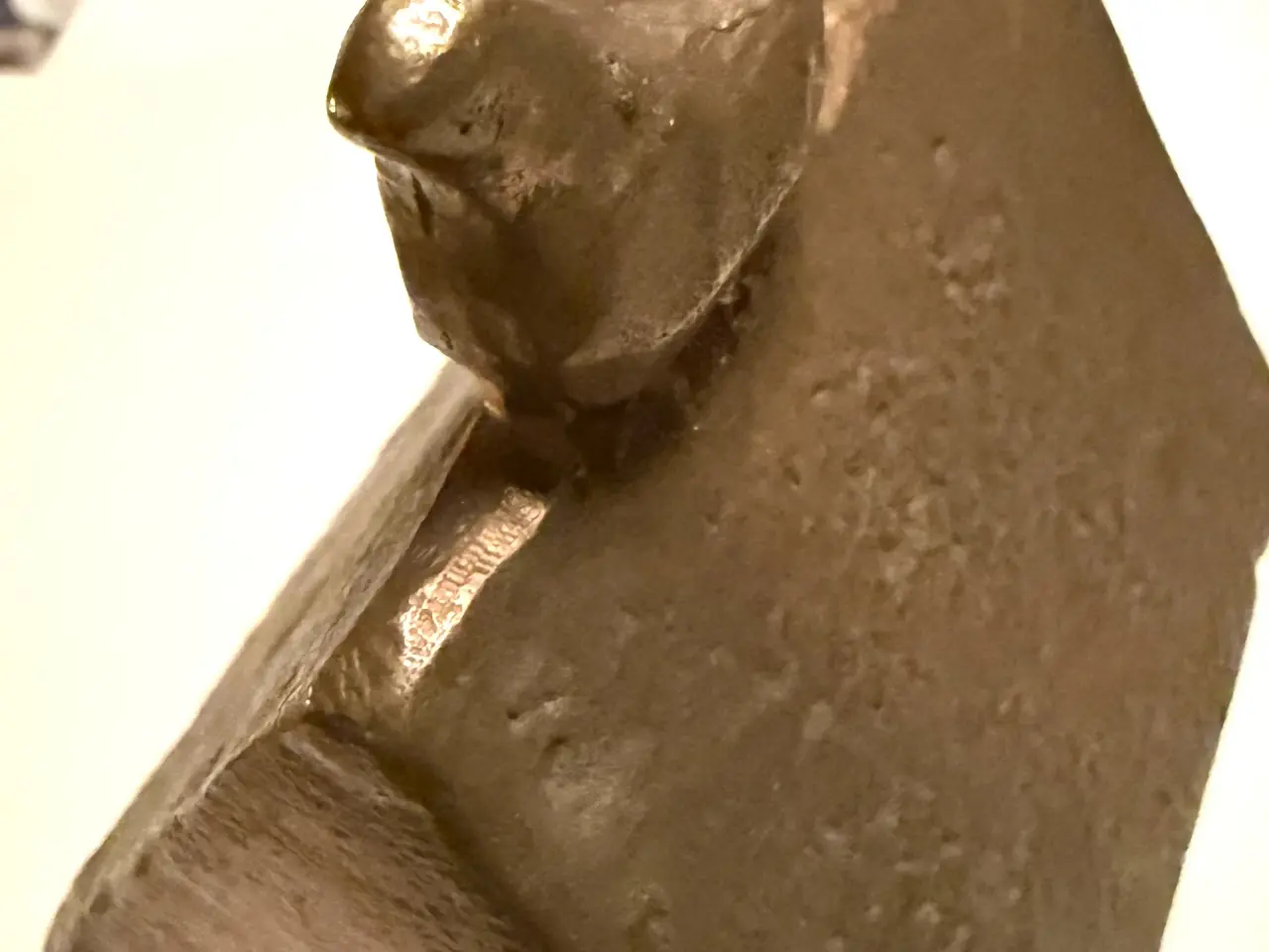 Billede 6 - Erik Heide Bronze fuglehus med plombering 