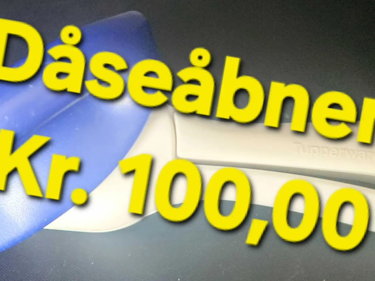 Billede 1 - Hvid Tupperware Dåseåbner 