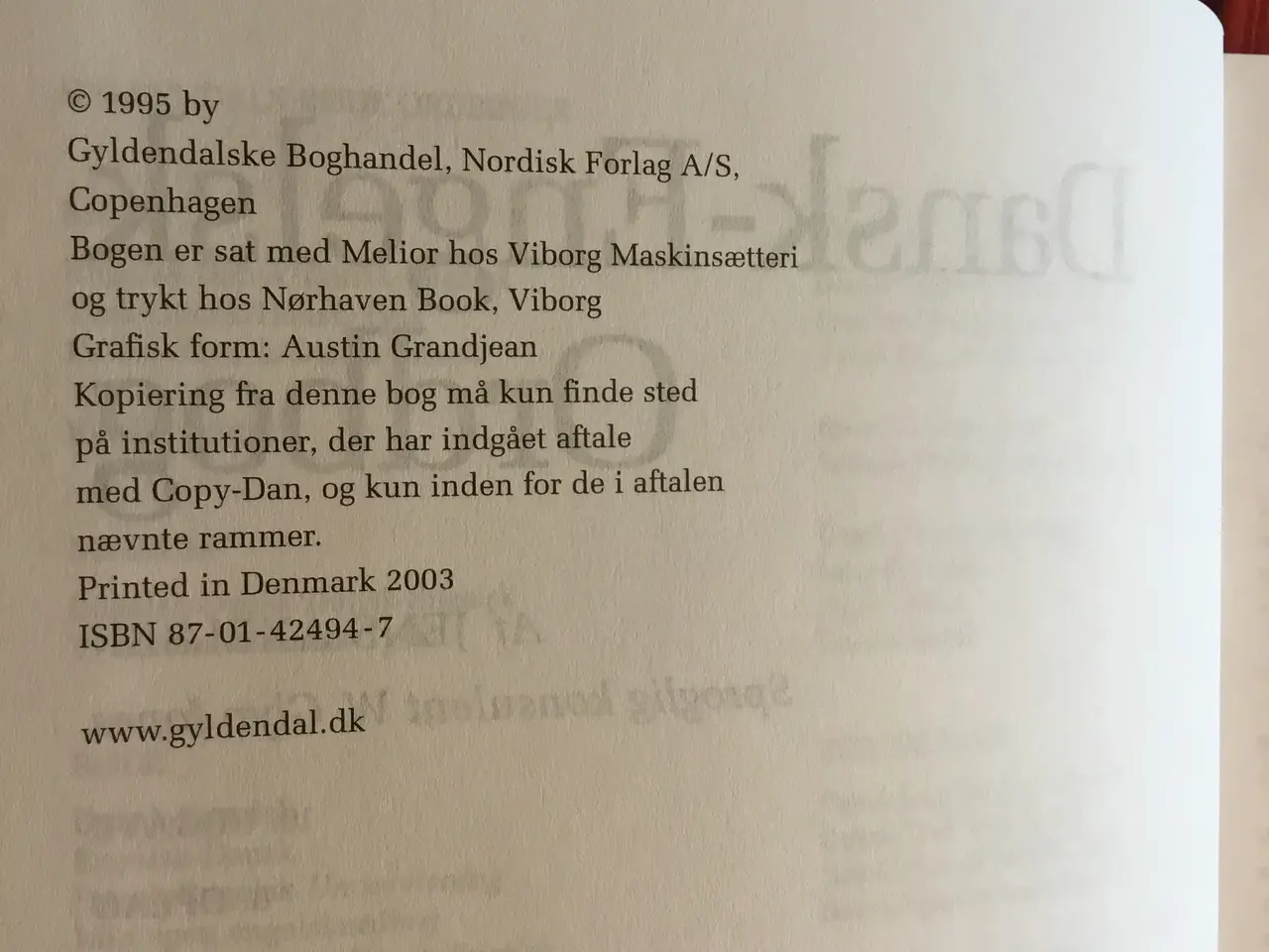 Billede 7 - 4 sprog ordbøger og 1 dansk ordbog sælges samlet
