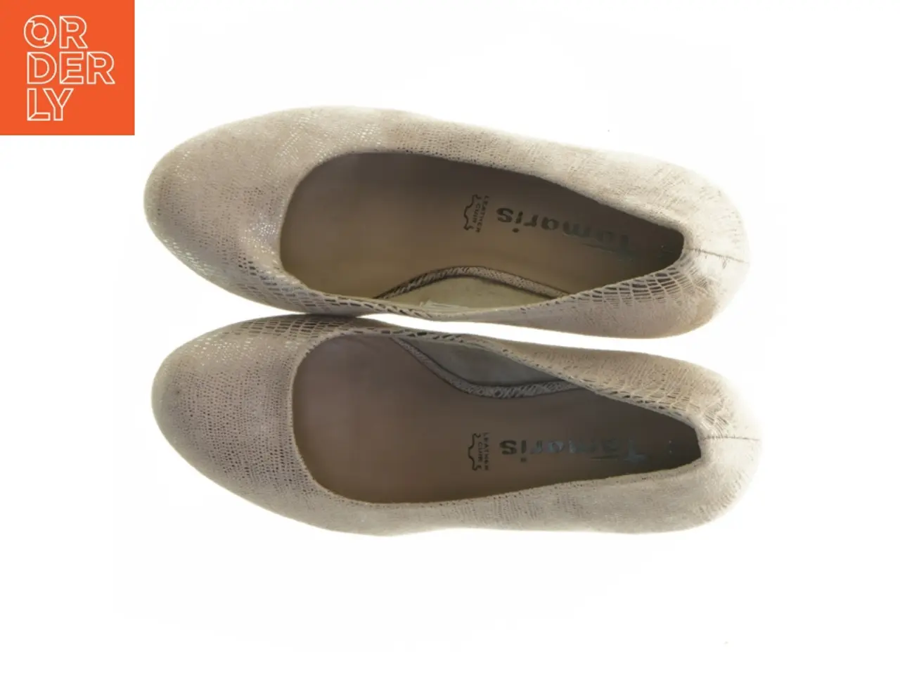 Billede 4 - Beige højhælede sko fra Tamaris (str. 36)