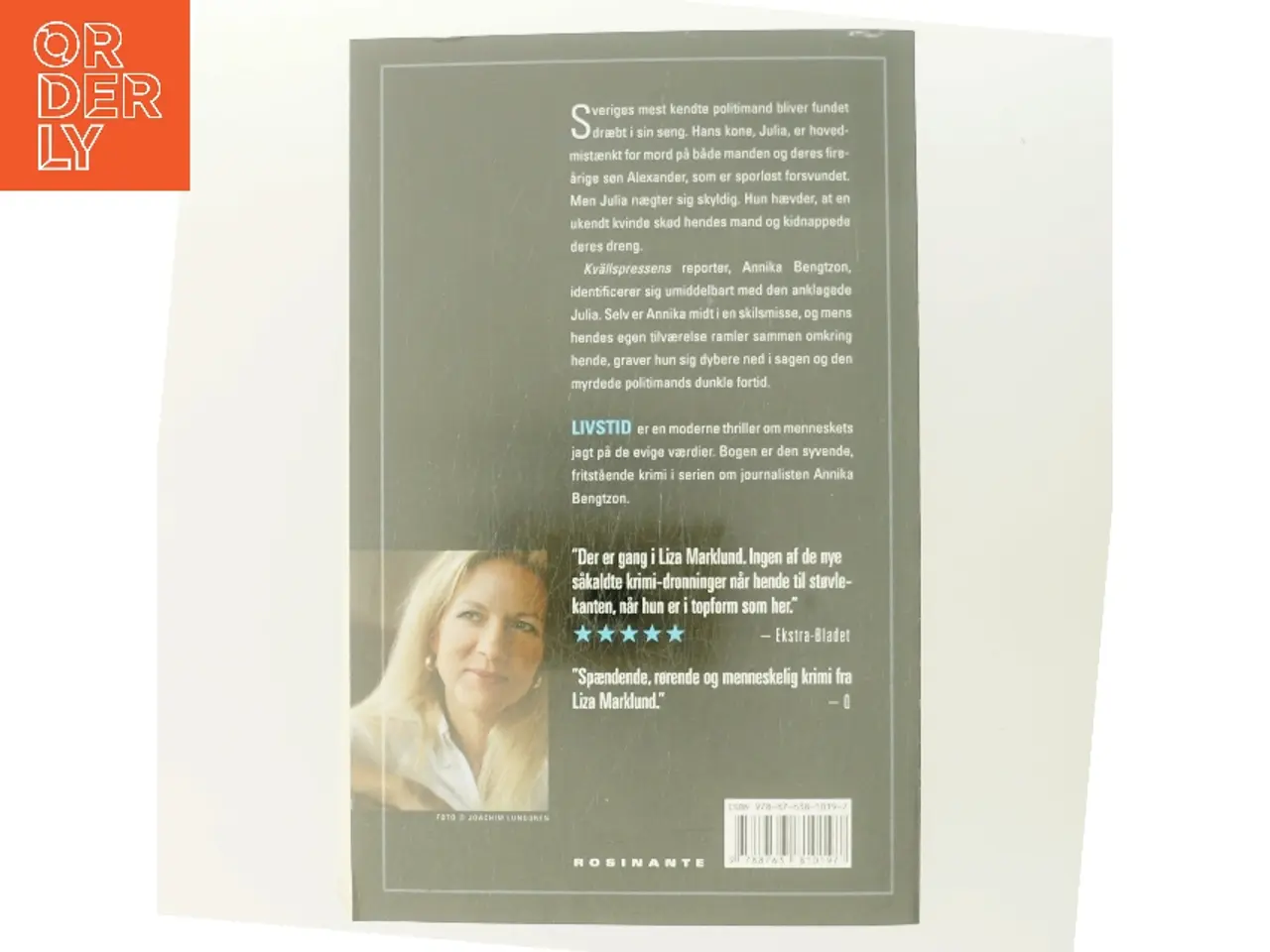 Billede 3 - Livstid : krimi af Liza Marklund (Bog)