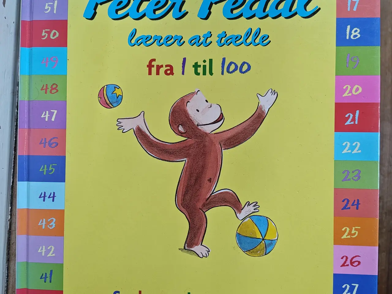 Billede 1 - Peter Pedal lærer at tælle fra 1 til 100 BOG