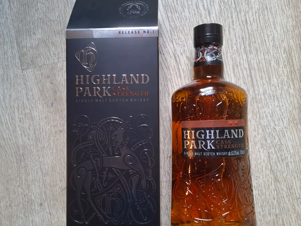 Billede 1 - Whiskey, Highland Park cask strength 1