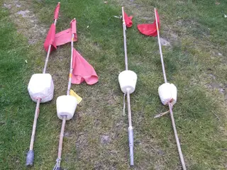 Fiskegarn til ørred og skrubbe
