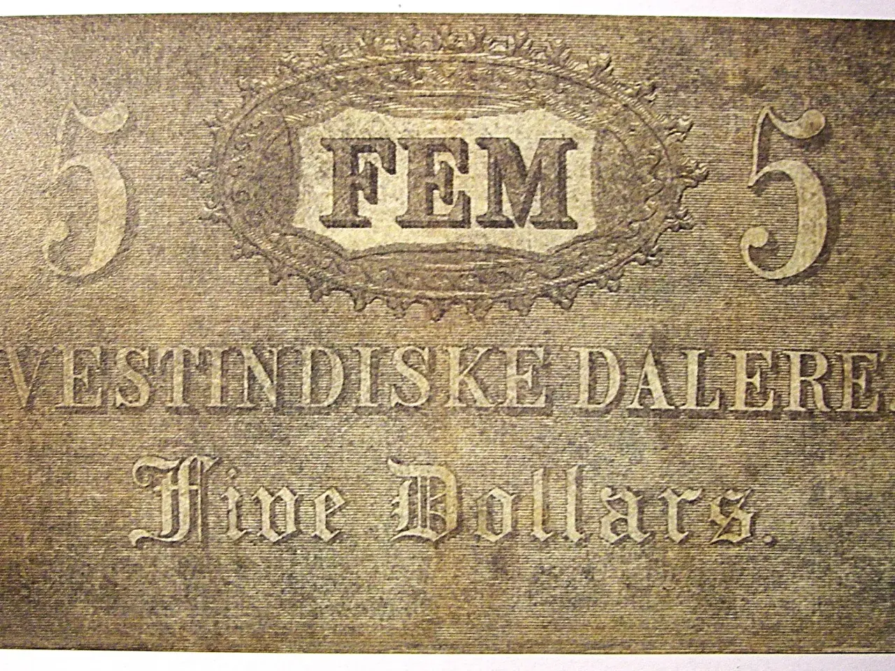 Billede 4 - Dansk Vestindien sedler