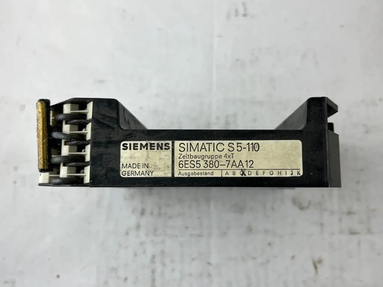 Billede 2 - Siemens 6ES5380-7AA12 Simatic S5-110 Timer modul