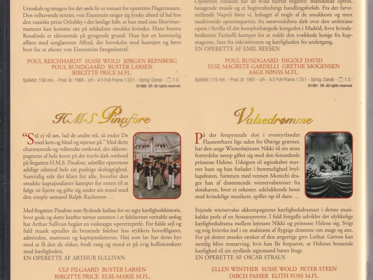Billede 2 - Danske Operette Klassikere (4-disc)