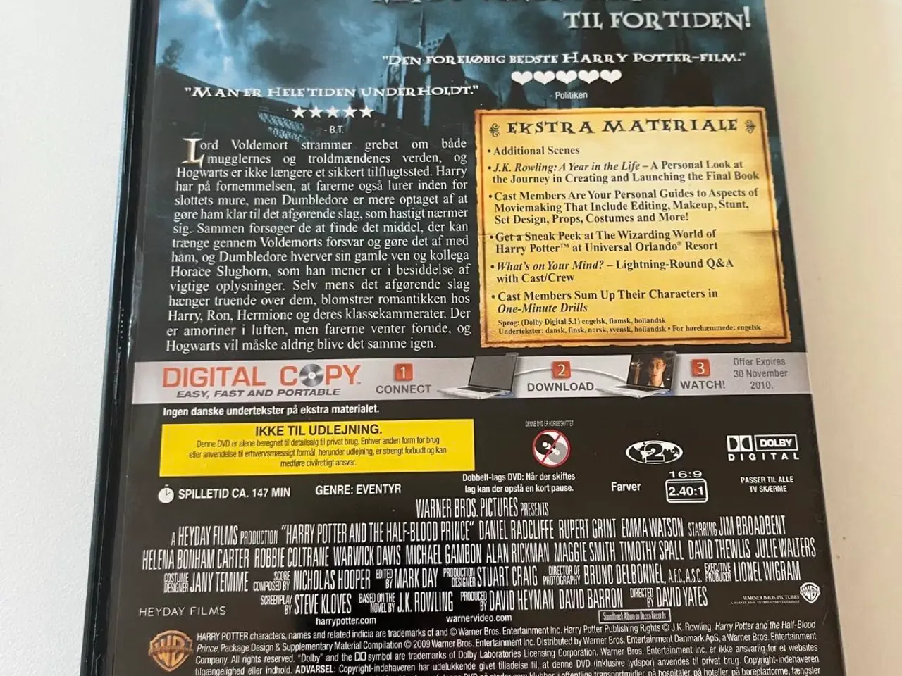 Billede 2 - Harry Potter og Halvblodsprinsen