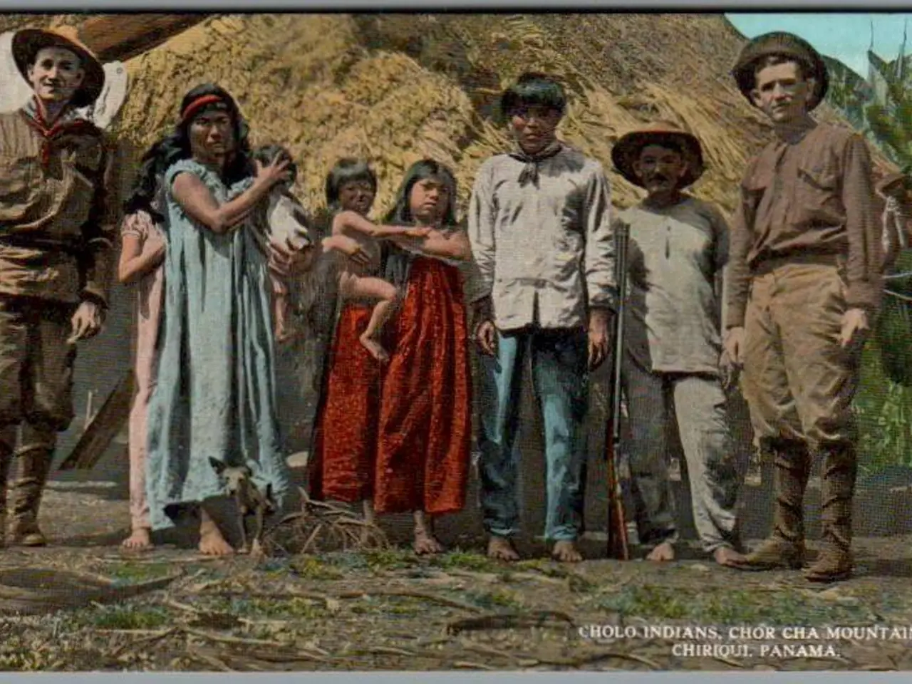 Billede 1 - Cholo Indians - Chor Cha Mountains - Cherqul - Panama - Ubrugt