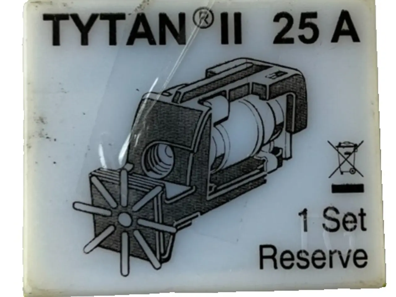 Billede 1 - Tytan II 25A sikringsholder Insert Reserve modul