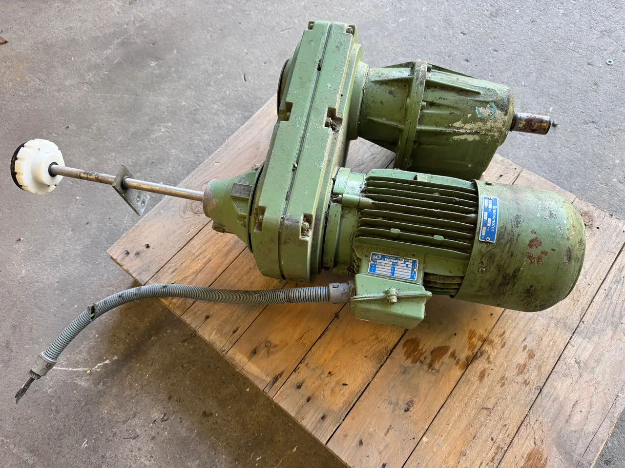 Billede 2 - Motor med Variogear