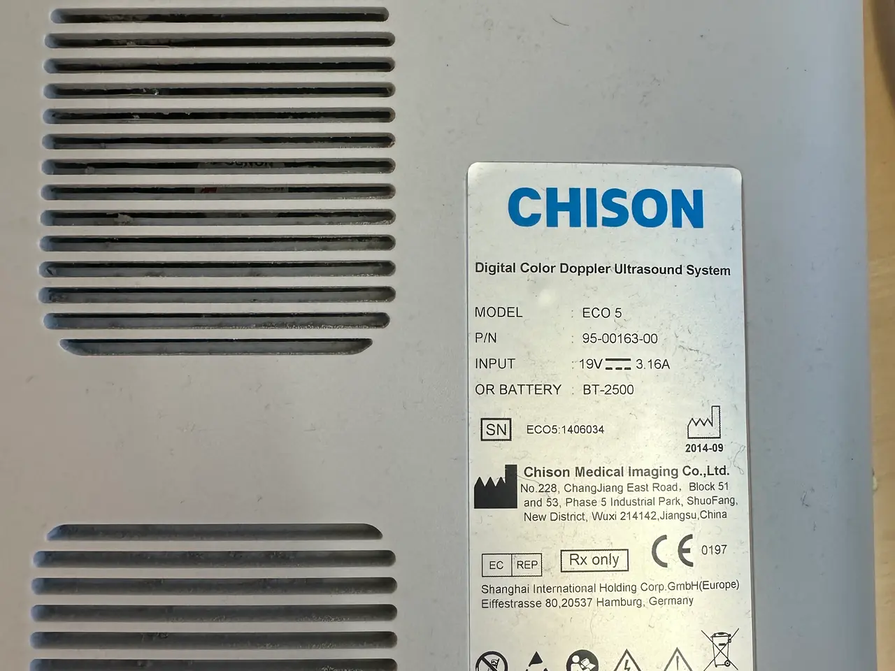 Billede 1 - chison ECo 5 Ultralyd skanner