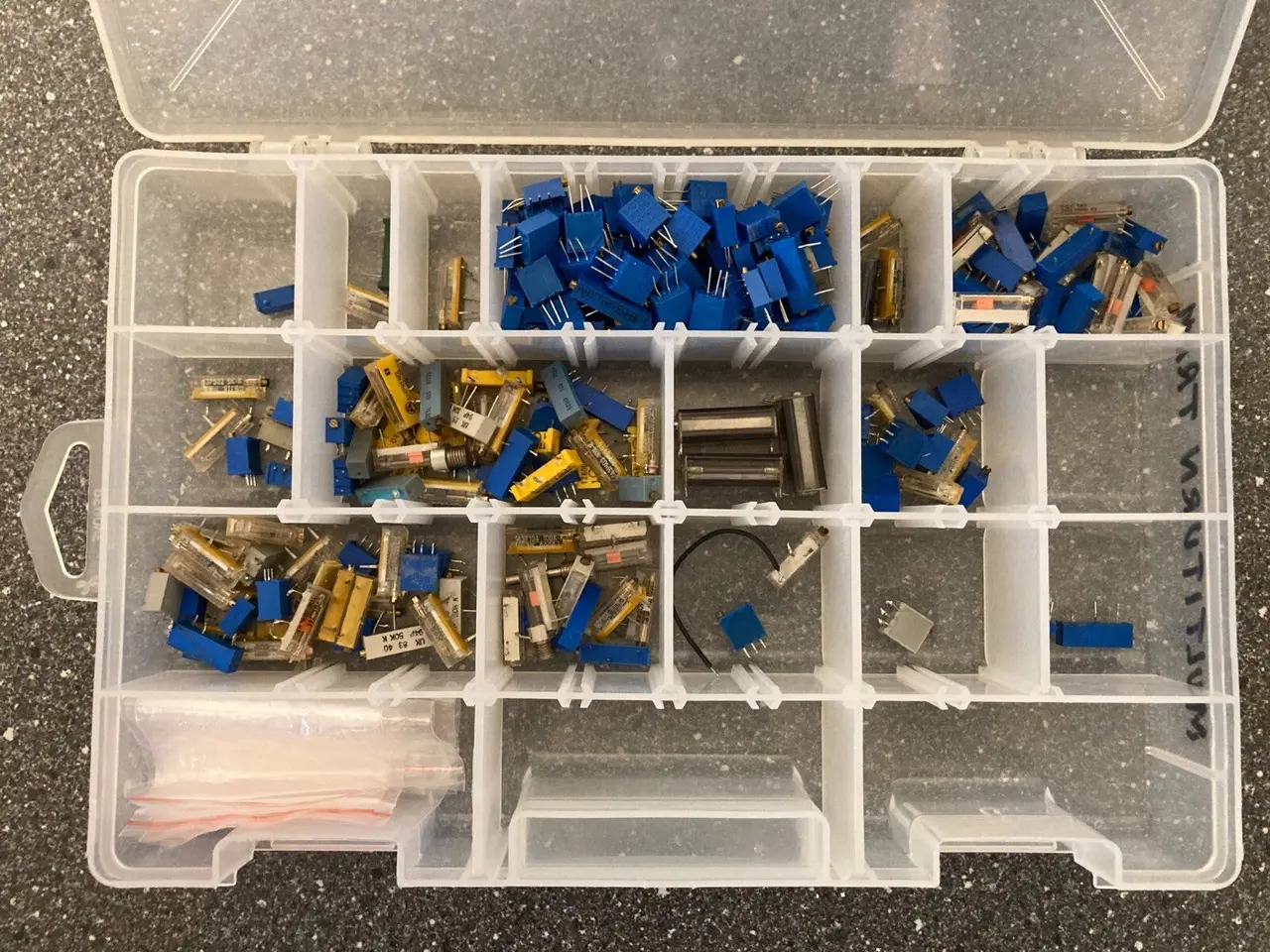 Billede 1 - blandet Trimmer Potentiometers and Switches parti