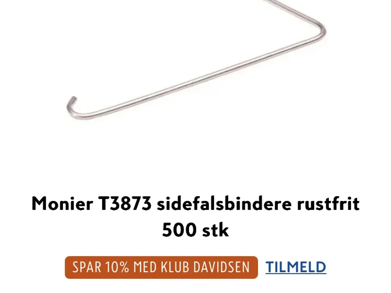 Billede 3 - MONIER Sidefaldsbinder ca.350 stk.