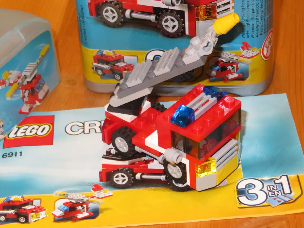Billede 2 - Lego Creator, LEGO nummer 6911, Minibrandbil