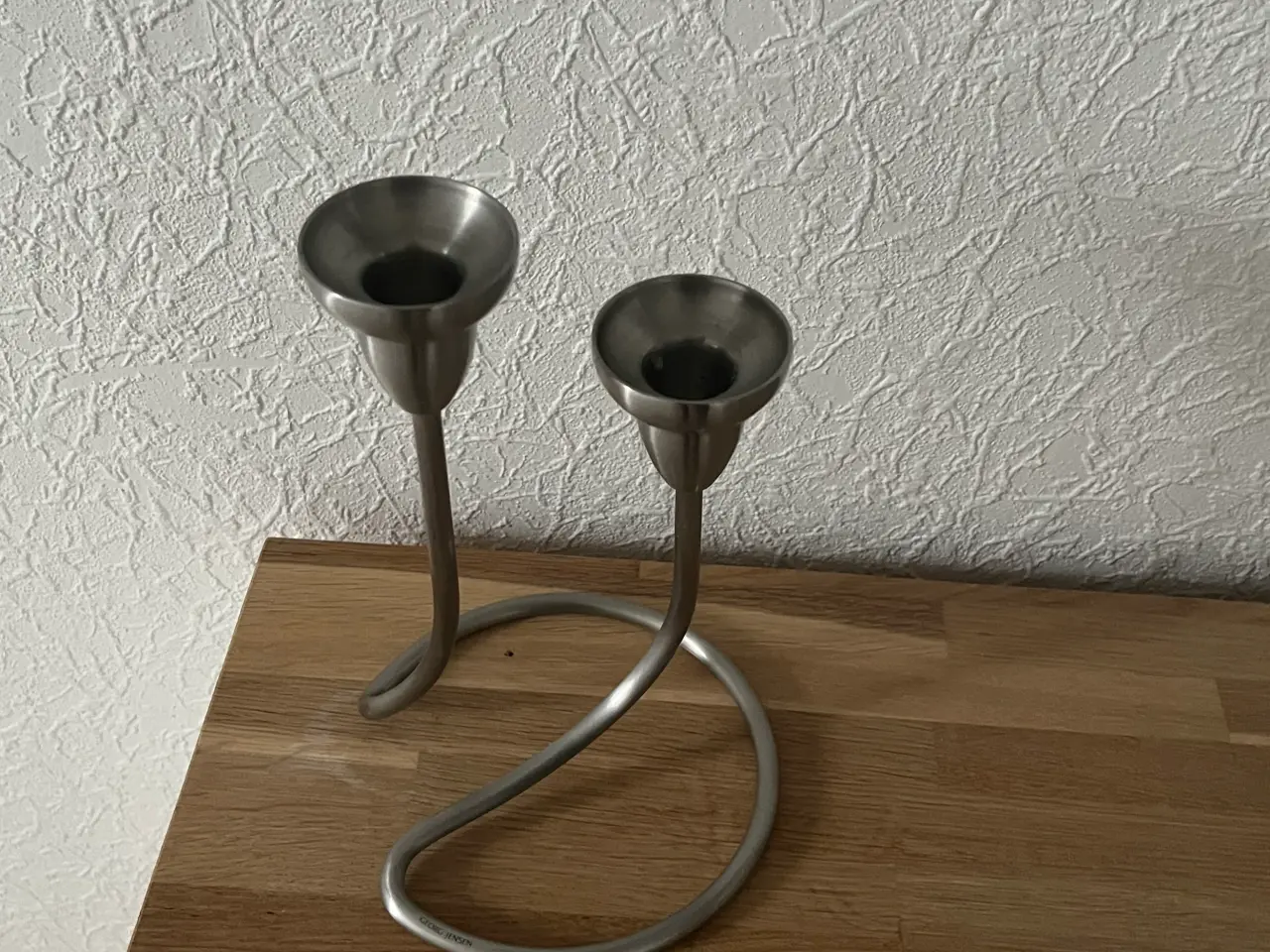 Billede 1 - Georg Jensen dobbelt Swing lysestage i stål