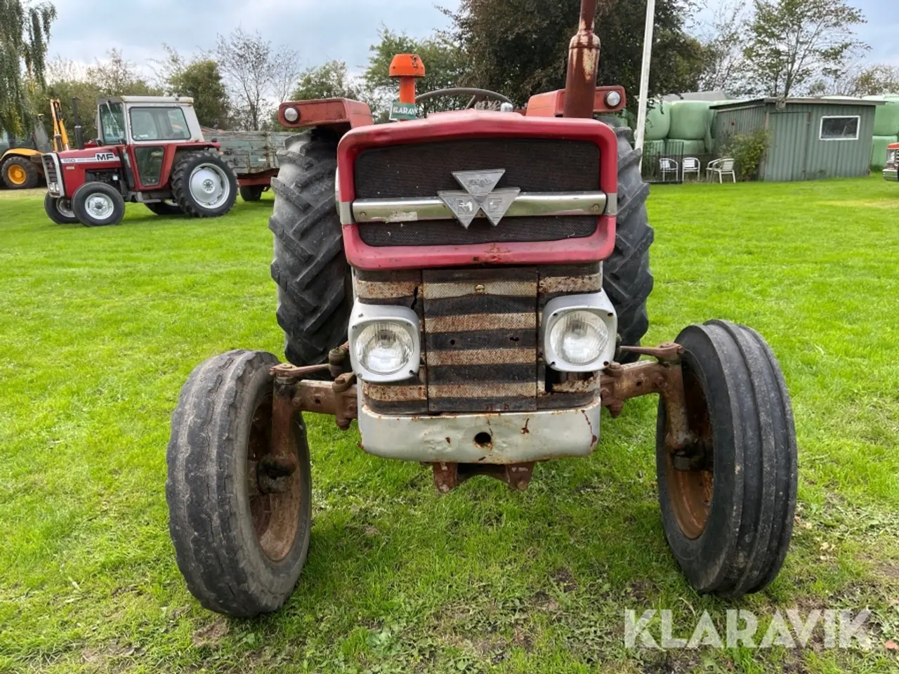 Billede 5 - Veterantraktor Massey Ferguson 135