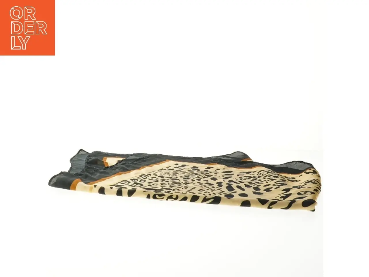 Billede 3 - Leopard mønstret tørklæde (str. 69x70 cm)