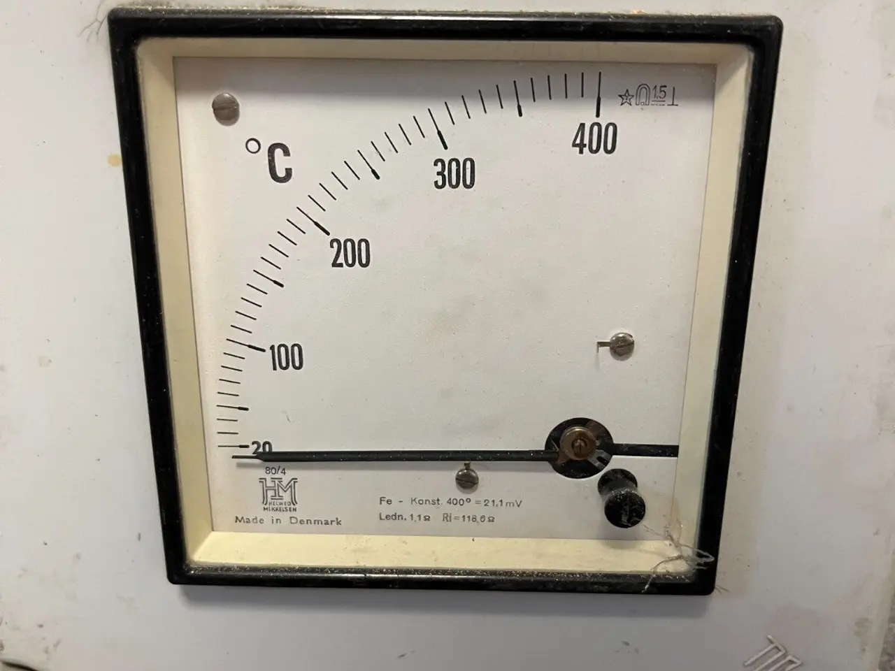 Billede 6 - Vintage H. Helweg Mikkelsen Analog Temperature