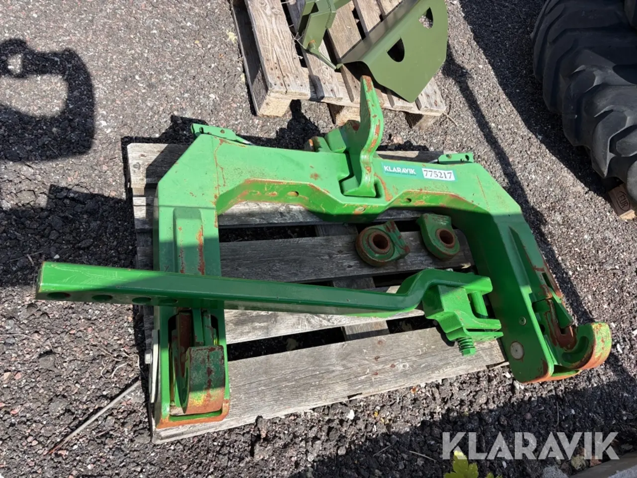 Billede 3 - Trepunktsophæng og Trækstang John Deere
