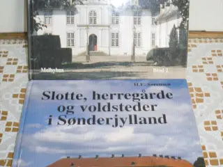 Slotte. herregårde og voldsteder.