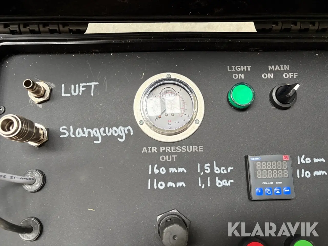 Billede 9 - Kloakrenoveringssystem MultiLining, slangevogn med ca. 40 m luftslange