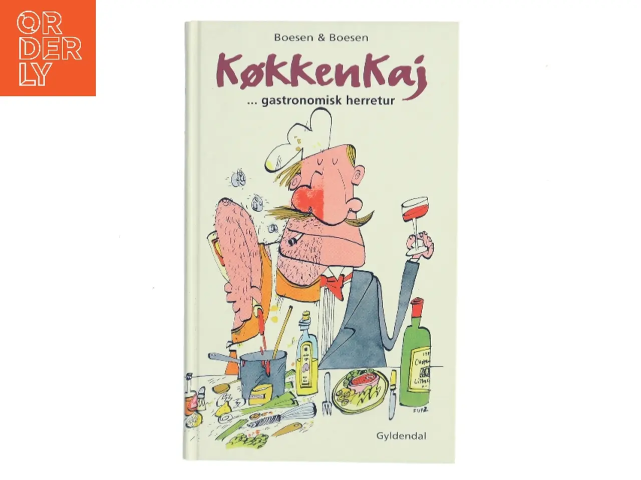 Billede 1 - KøkkenKaj : gastronomisk herretur (Bog)