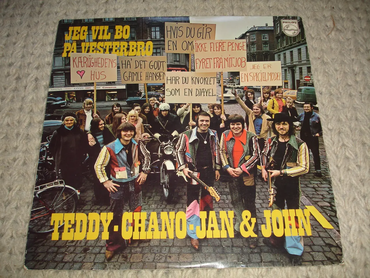Billede 2 - Teddy, Chano, Jan & John – Jeg Vil Bo På Vesterbro