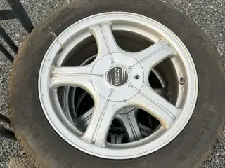 16" Alufælge Mega Wheels med Kleber vinterdæk