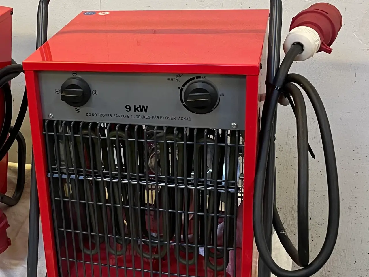 Billede 1 - Luna kvalitets varmeblæser 9KW/ 4,5 KW, 400V