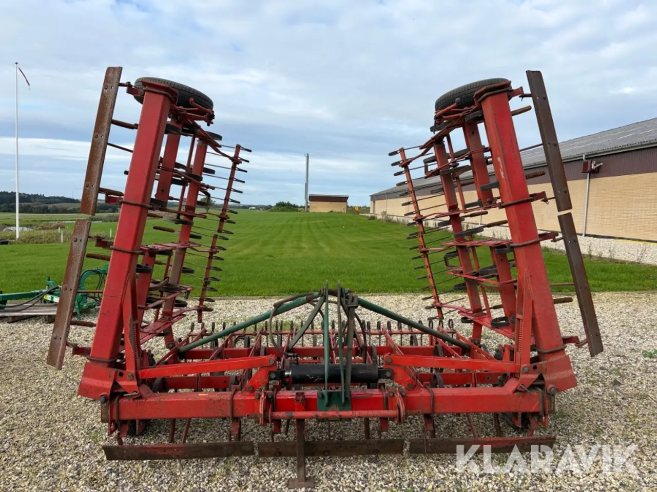 Billede 6 - Såbedsharve Fraugde Model a hydraulisk sammenklapning