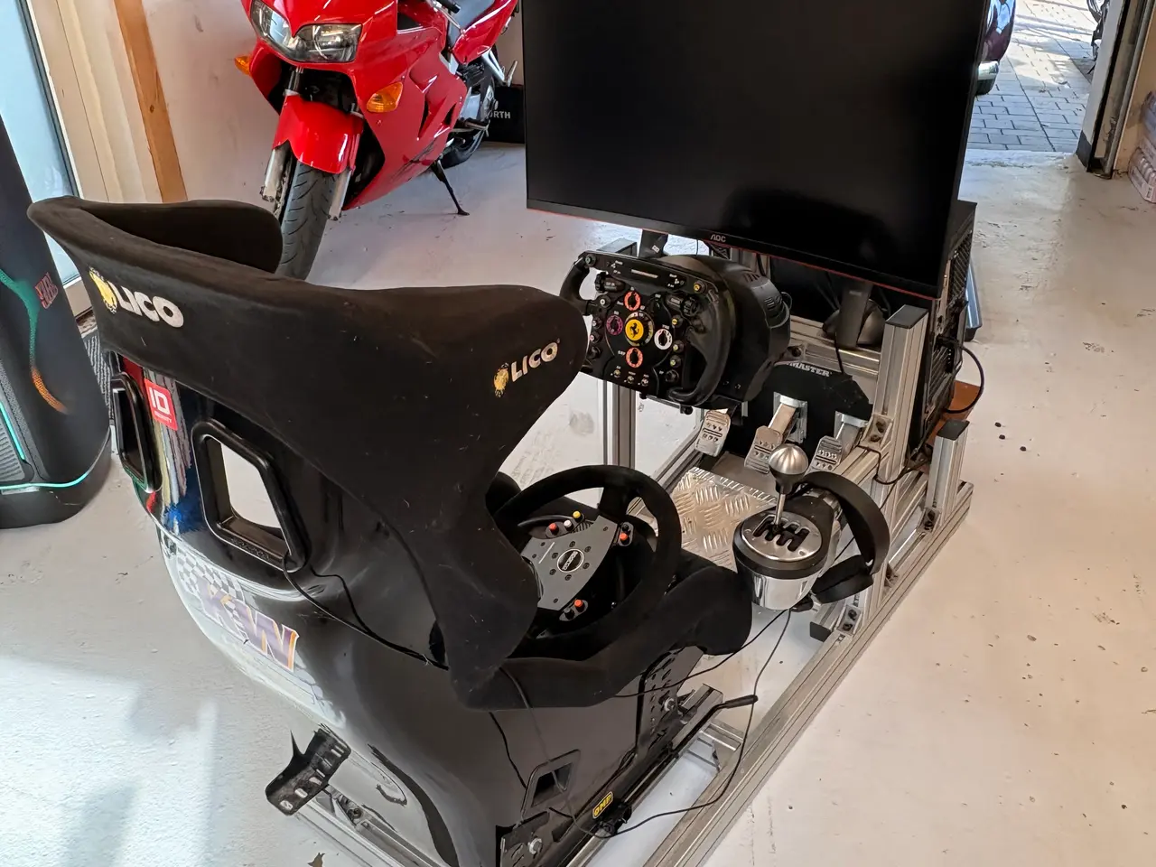 Billede 2 - Sim Racing på fed set up