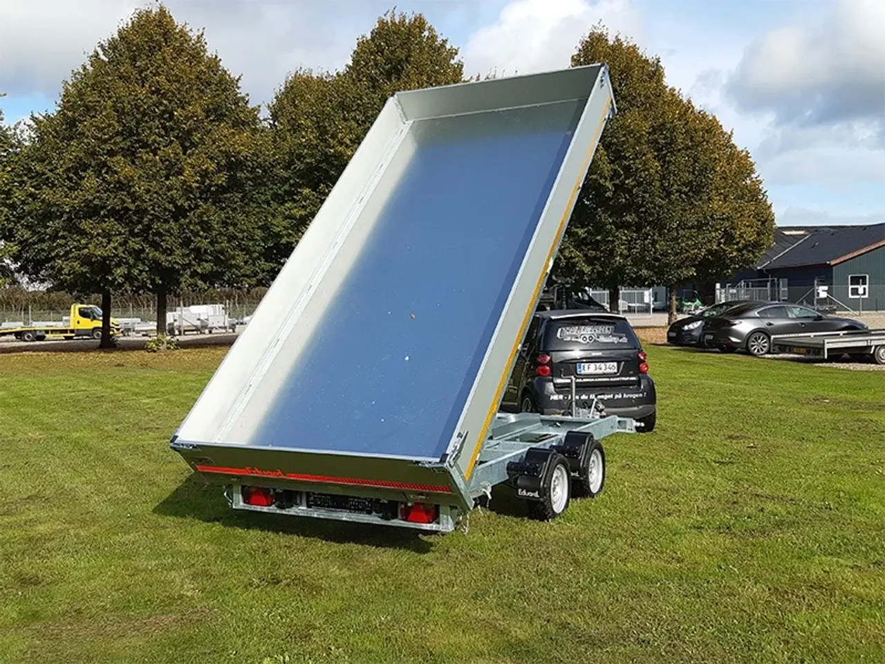 Billede 1 - EDUARD trailer 4020-3500.63 EL tip m/Ramper og støtteben